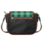 St. Patrick's Day Tartan Print Saddle Bag