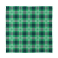 St. Patrick's Day Tartan Print Silk Bandana