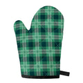 St. Patrick's Day Tartan Print Single Oven Mitt