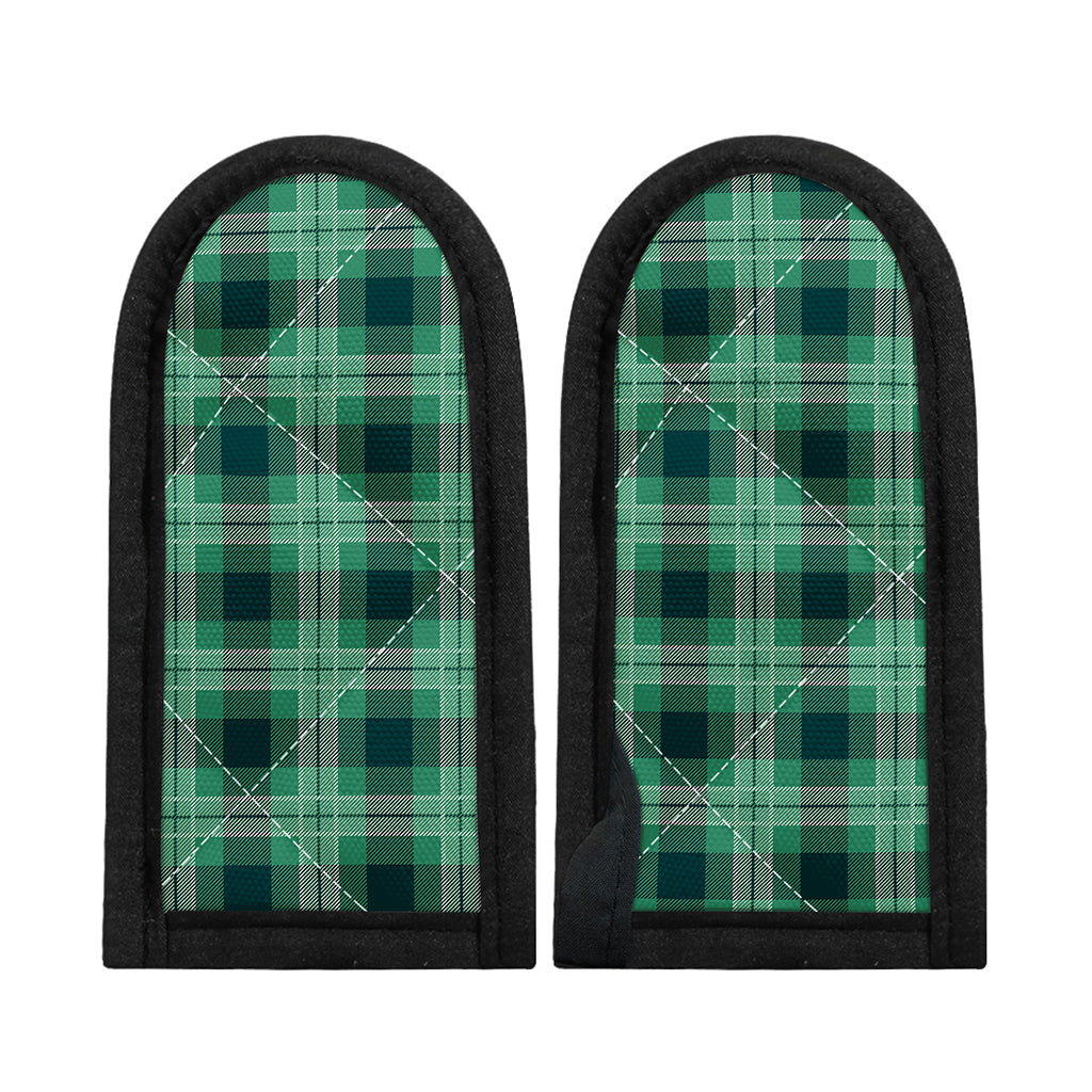 St. Patrick's Day Tartan Print Skillet Handle Cover