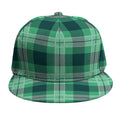 St. Patrick's Day Tartan Print Snapback Cap