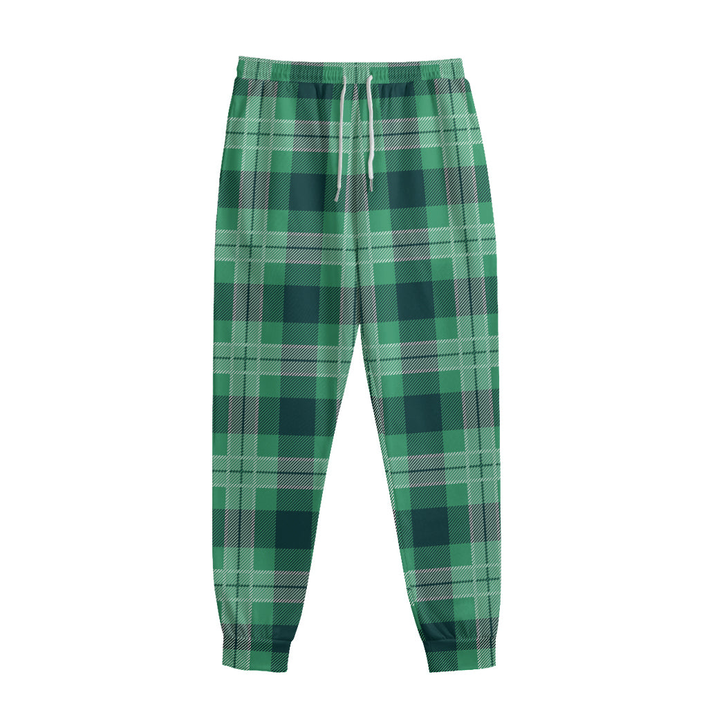 St. Patrick's Day Tartan Print Sweatpants