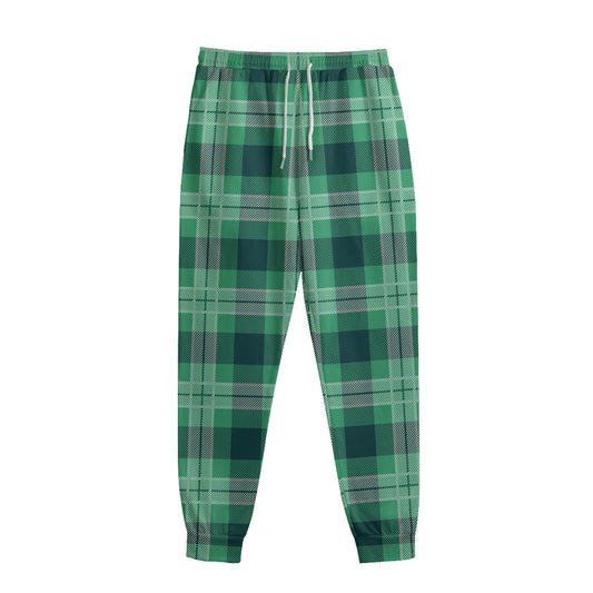St. Patrick's Day Tartan Print Sweatpants