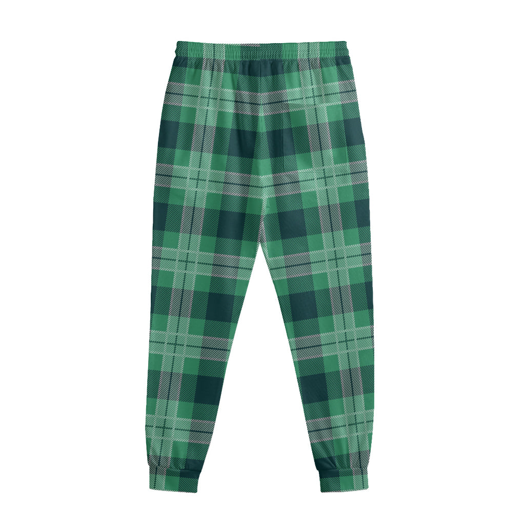 St. Patrick's Day Tartan Print Sweatpants