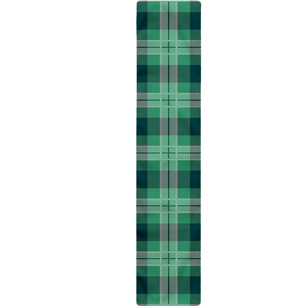 St. Patrick's Day Tartan Print Table Runner