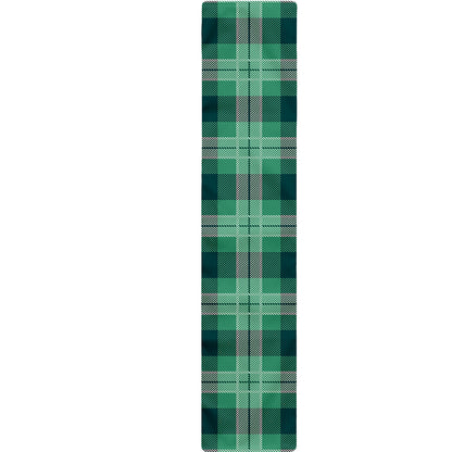 St. Patrick's Day Tartan Print Table Runner
