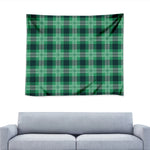 St. Patrick's Day Tartan Print Tapestry