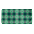 St. Patrick's Day Tartan Print Towel