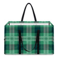 St. Patrick's Day Tartan Print Utility Tote Bag