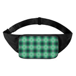 St. Patrick's Day Tartan Print Waist Bag
