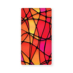 Stained Glass Mosaic Pattern Print Baby Crib Sheet