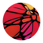 Stained Glass Mosaic Pattern Print Basketball