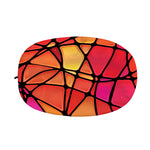 Stained Glass Mosaic Pattern Print Car Side Mirror Covers