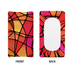 Stained Glass Mosaic Pattern Print Changing Pad Cover