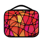 Stained Glass Mosaic Pattern Print Classic Bible Case