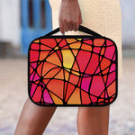 Stained Glass Mosaic Pattern Print Classic Bible Case