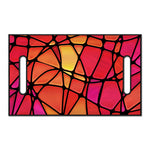 Stained Glass Mosaic Pattern Print Golf Cart Seat Cover