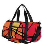 Stained Glass Mosaic Pattern Print Gym Bag
