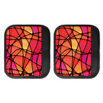 Stained Glass Mosaic Pattern Print Handle Covers