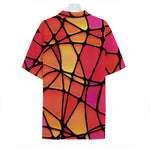 Stained Glass Mosaic Pattern Print Hawaiian Shirt