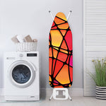Stained Glass Mosaic Pattern Print Ironing Board Cover