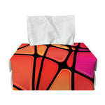 Stained Glass Mosaic Pattern Print Rectangle Tissue Box Cover