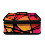 Stained Glass Mosaic Pattern Print Small Lunch Bag