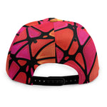 Stained Glass Mosaic Pattern Print Snapback Cap