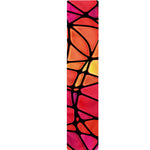 Stained Glass Mosaic Pattern Print Table Runner