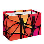 Stained Glass Mosaic Pattern Print Utility Tote Bag