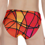 Stained Glass Mosaic Pattern Print Women's Panties