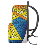 Stained Glass Star of David Print Backpack