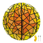 Stained Glass Star of David Print Basketball