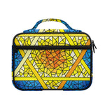 Stained Glass Star of David Print Briefcase Bible Bag