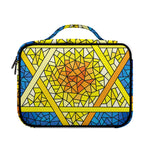 Stained Glass Star of David Print Briefcase Bible Bag