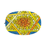 Stained Glass Star of David Print Car Side Mirror Covers