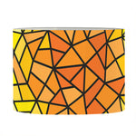 Stained Glass Star of David Print Drum Lamp Shade