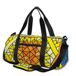 Stained Glass Star of David Print Gym Bag