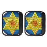 Stained Glass Star of David Print Handle Covers