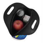 Stained Glass Star of David Print Neoprene Lunch Bag