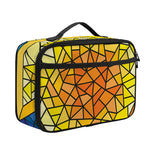 Stained Glass Star of David Print Portable Lunch Bag