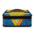 Stained Glass Star of David Print Small Lunch Bag