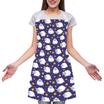 Star And Sheep Pattern Print Adjustable Apron