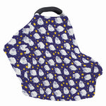 Star And Sheep Pattern Print Baby Seat Cover