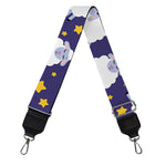 Star And Sheep Pattern Print Bag Strap