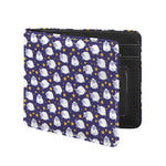 Star And Sheep Pattern Print Bifold Wallet