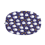 Star And Sheep Pattern Print Car Side Mirror Covers