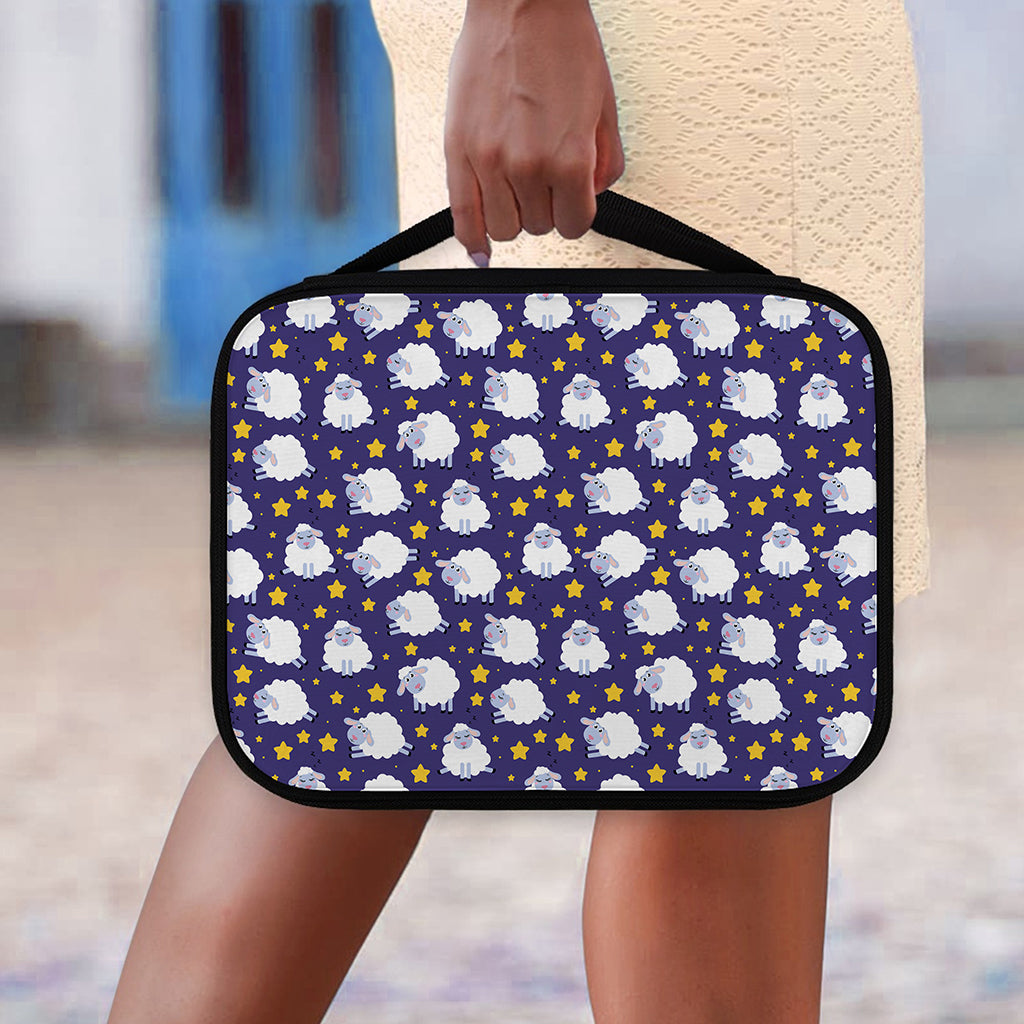 Star And Sheep Pattern Print Classic Bible Case