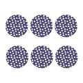 Star And Sheep Pattern Print Coaster Set