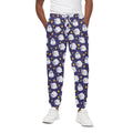 Star And Sheep Pattern Print Cotton Sweatpants